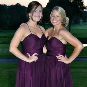 WTOO Eggplant 852 convertible bridesmaid size 10